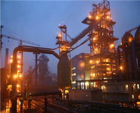 Automatic temperature detection software for blast furnace